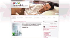 Desktop Screenshot of crs-thoussaint.be