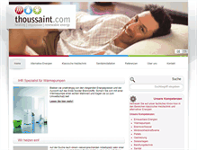 Tablet Screenshot of crs-thoussaint.be